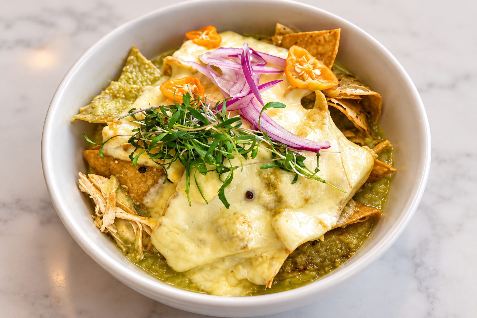 Chilaquiles de Casa Sesenta